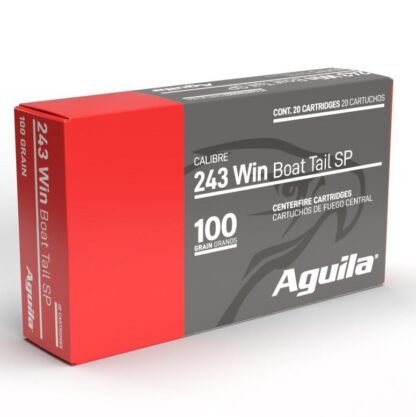 Aguila 243 Win.100gr Soft Point 20/RD