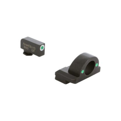 Ghost Ring Glock 42/43/43X/48 Green Tritium White FRONT Green REAR