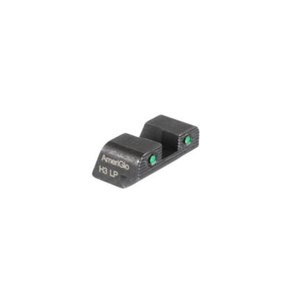 Tritium Rear Sight Sig/Sprgfld Green Tritium 2-Dot Black Outlines #10