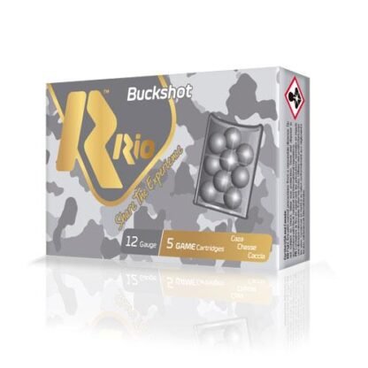 Royal Buck (4X3) 12ga 2-3/4" 1345fps .31 Dia. 12pellets #1 Buck 5RD