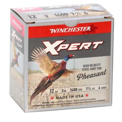 12 GA 3 #4 XPERT HV STEEL PHEASANT 1-1/4 OZ LEAD FREE 25 Rounds