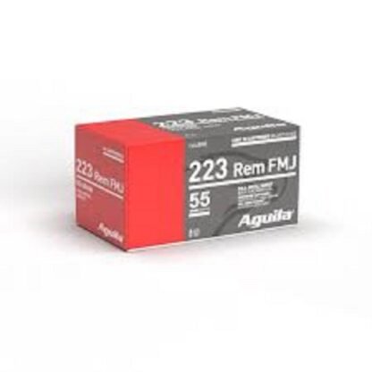 Aguila .223 REM FMJ 55 GR 1000 RD Case